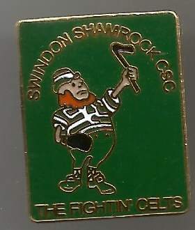 Pin Swindon Shamrock Celtic Fanklub